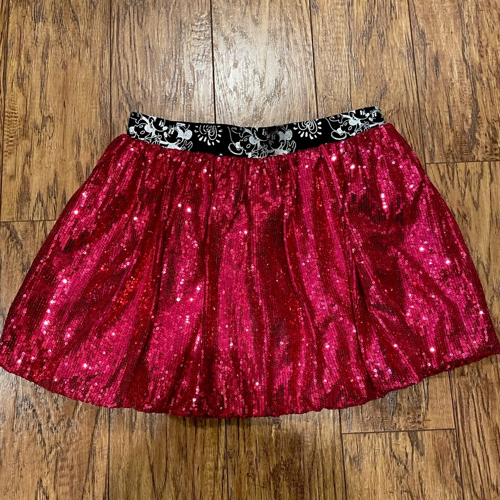 Disney Parks  Girls Sequin Skort ! Barbie Style